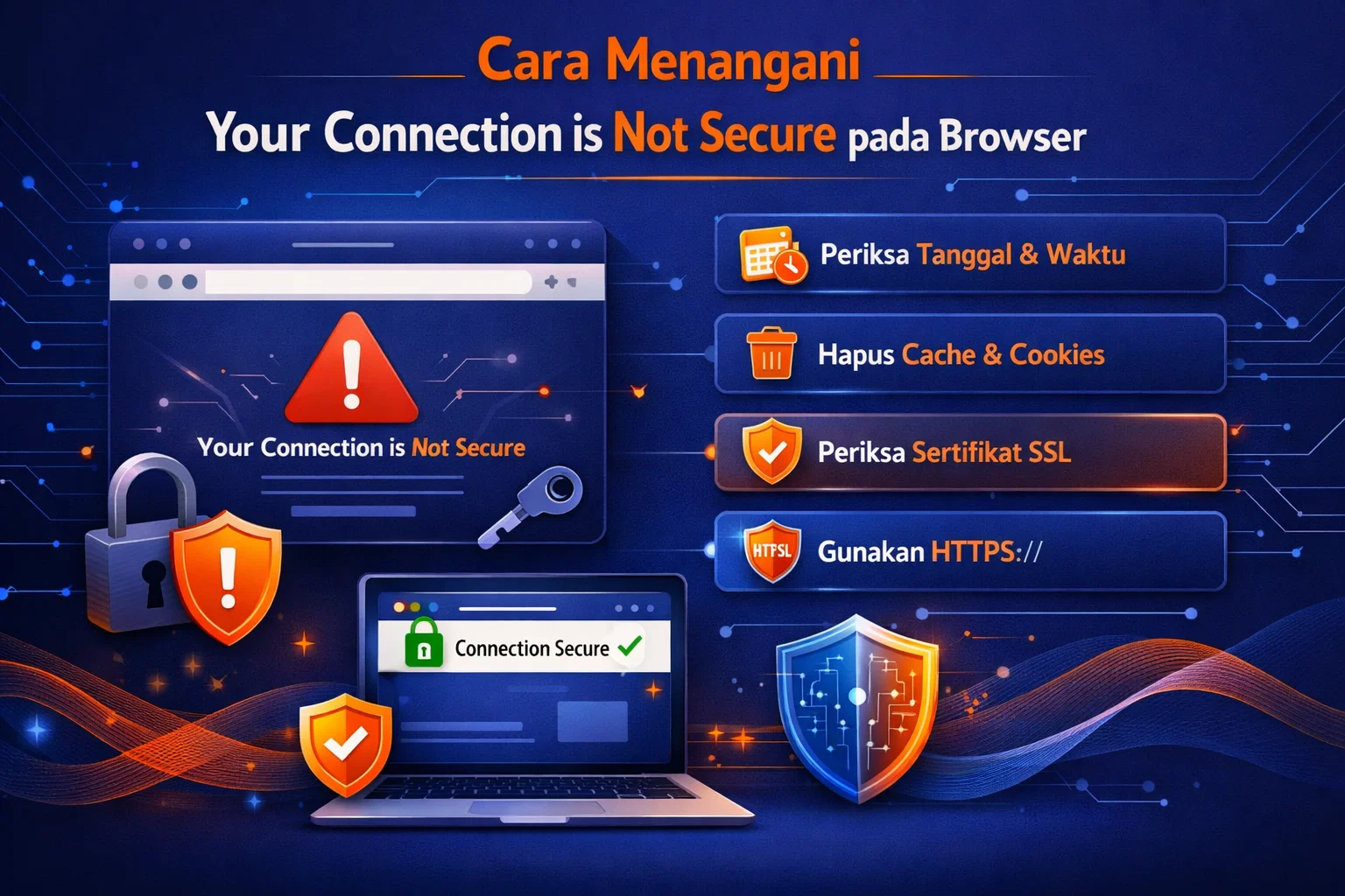 Cara Menangani Your Connection is Not Secure pada Browser