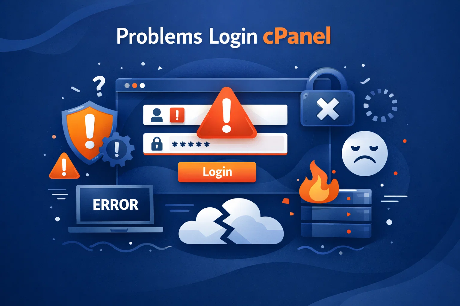 Problems Login cPanel